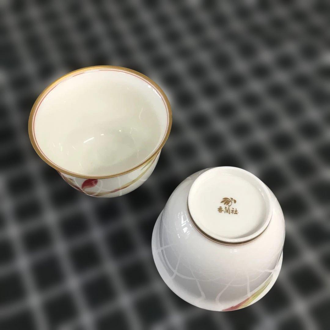 香蘭社　コウランシャ　花柄陶磁器食器まとめ売り11点