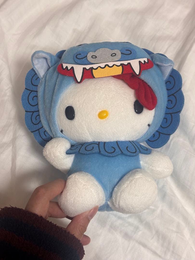 ハローキティ 獅子衣装 ぬいぐるみ 沖縄限定 シーサー