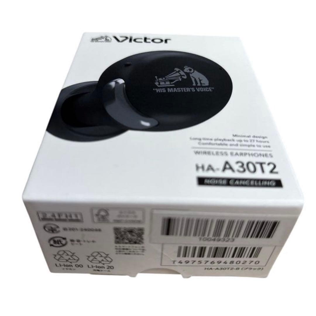 Victor HA-A30T2 ブラックワイヤレスイヤホン ノイズキャンセリング