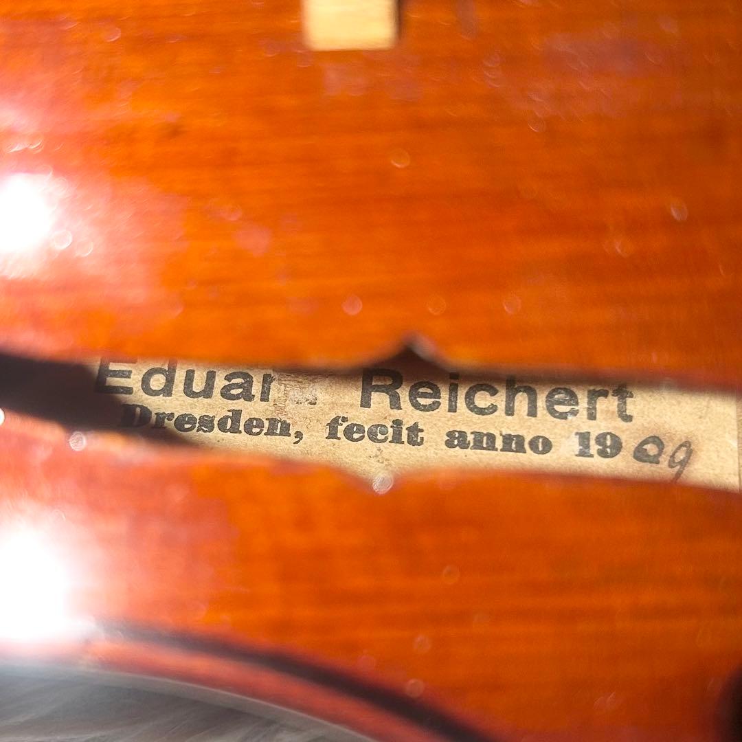 【極希少】 1909年製 Eduard Reichert 4/4 バイオリン