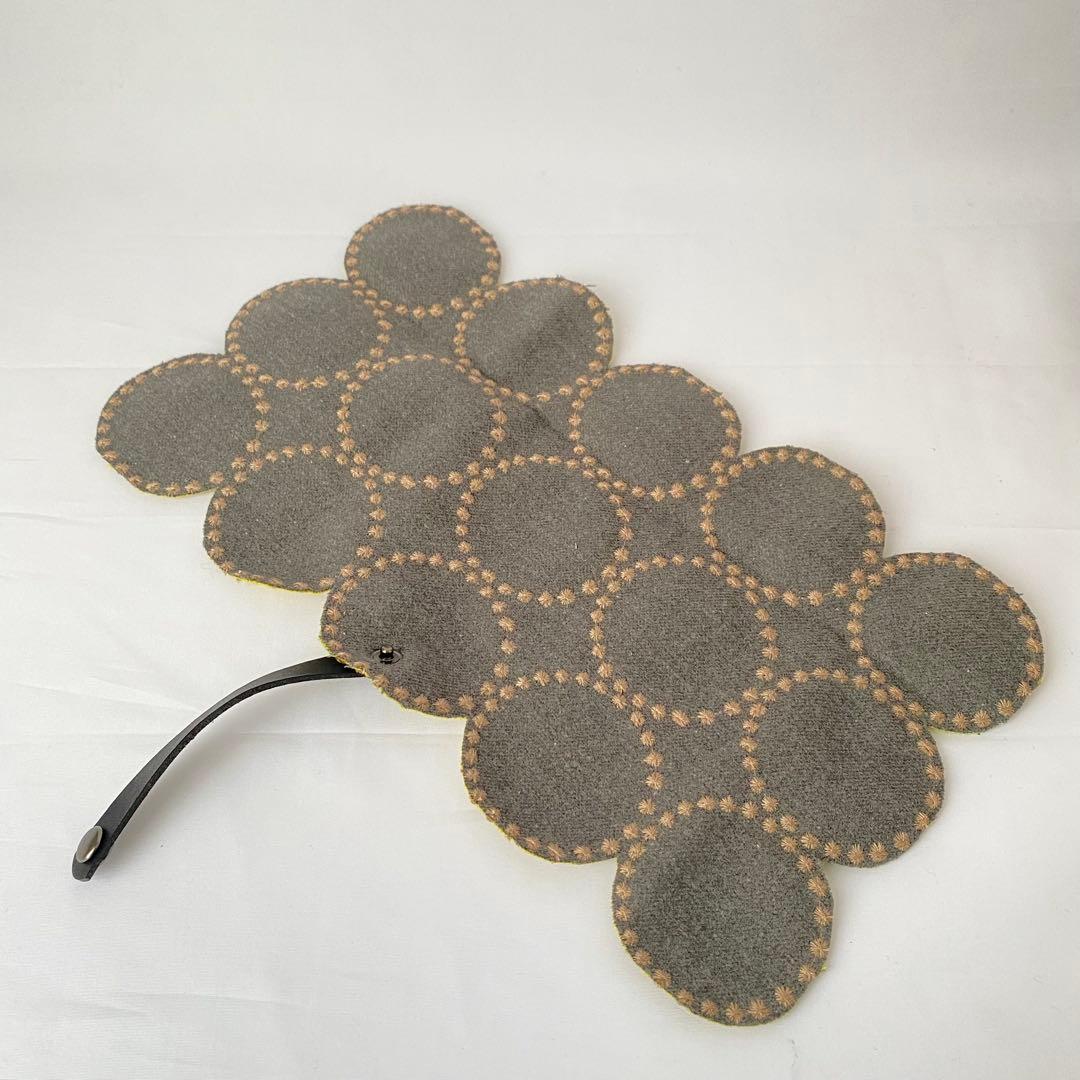 【新品】麻ひも手編みかごワンハンドバッグ取手天然素材タンバリンdopカバー付き