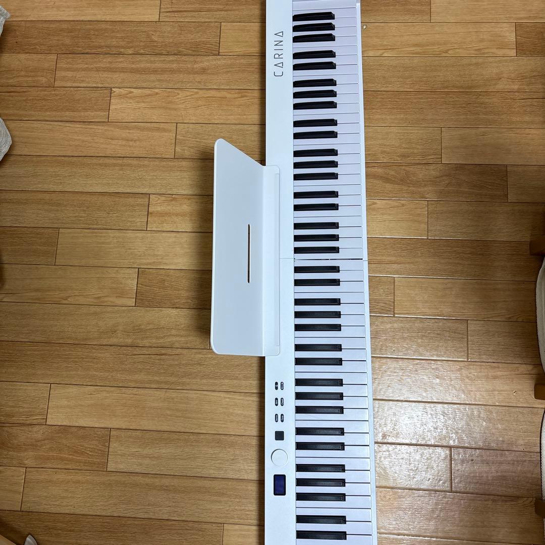 CARINA 61鍵 ホワイトキーボード