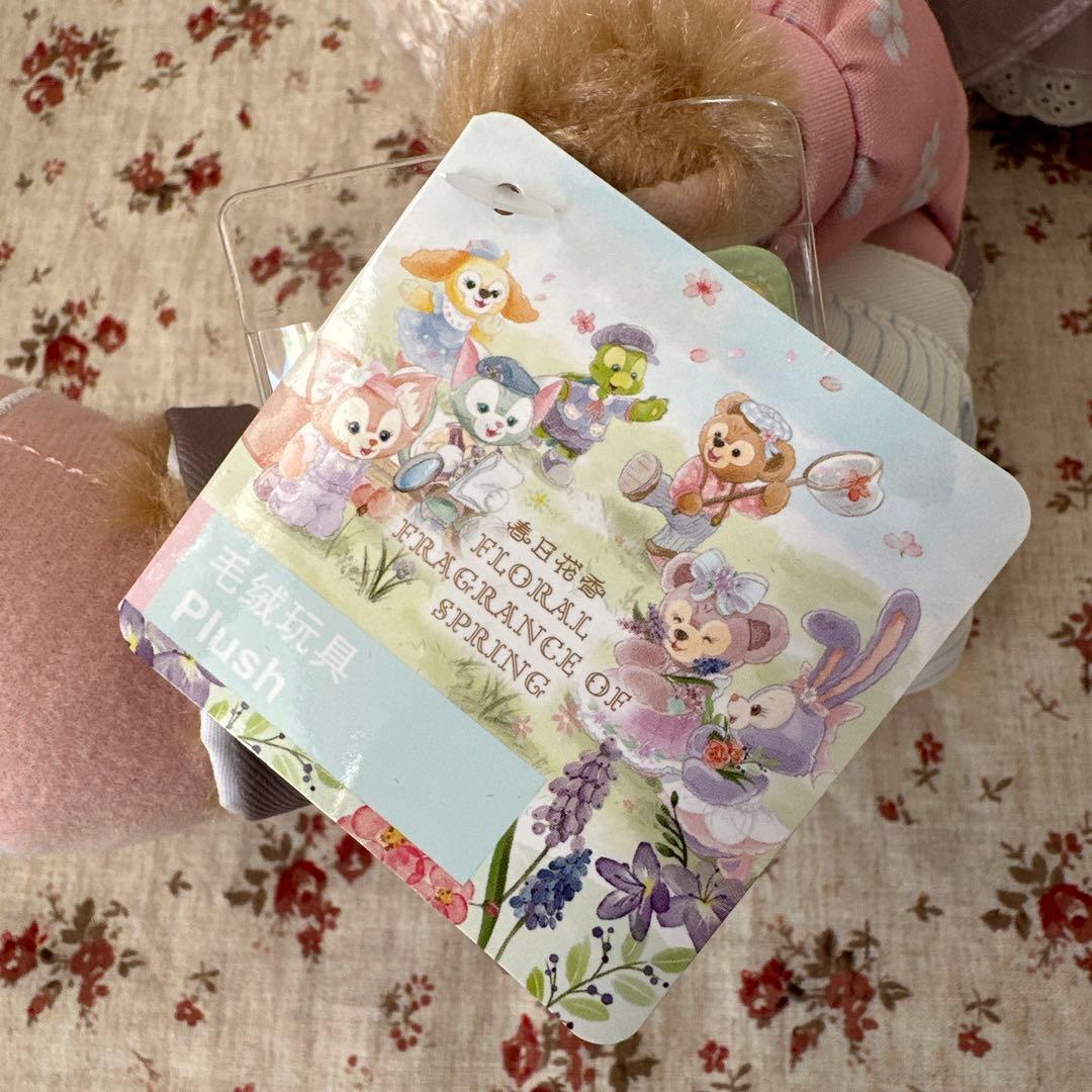 上海ディズニー❤️春日　ダッフィー　シェリーメイぬいぐるみss