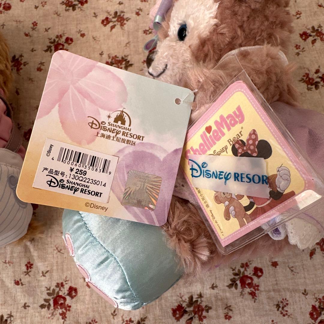 上海ディズニー❤️春日　ダッフィー　シェリーメイぬいぐるみss