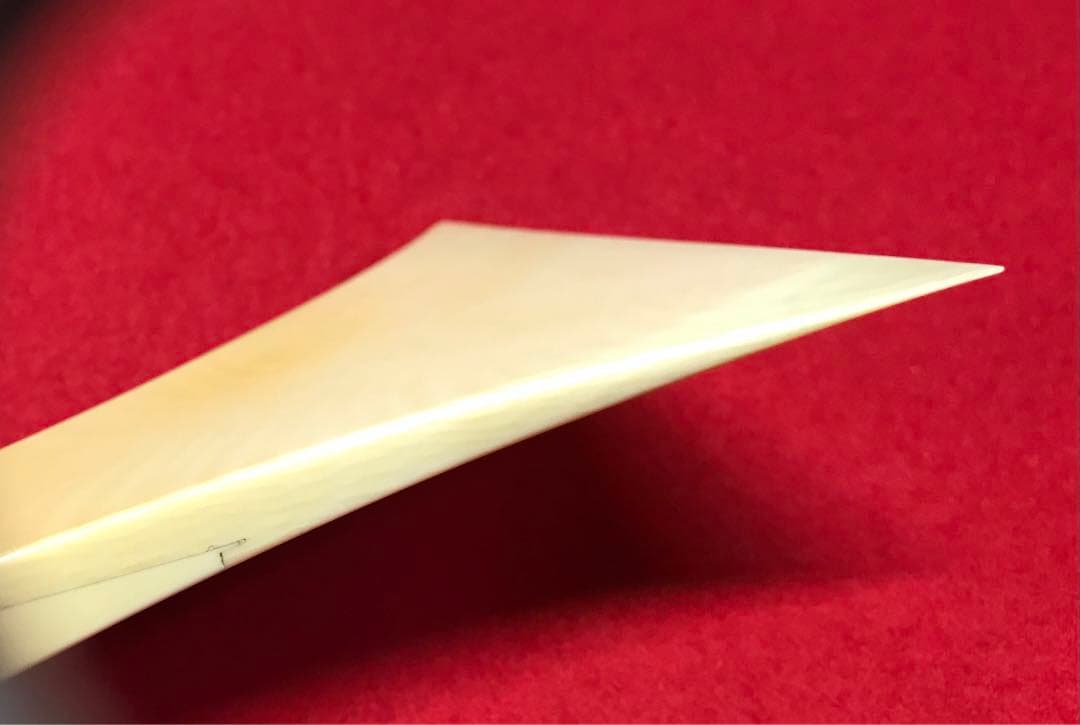 三味線撥101 天然素材マンモス/三味線/弦楽器/バチ