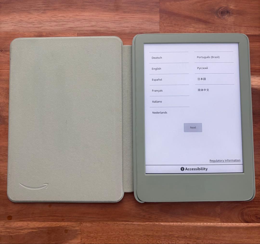 Kindle Paperwhite 第11世代 Amazon純正保護カバー付