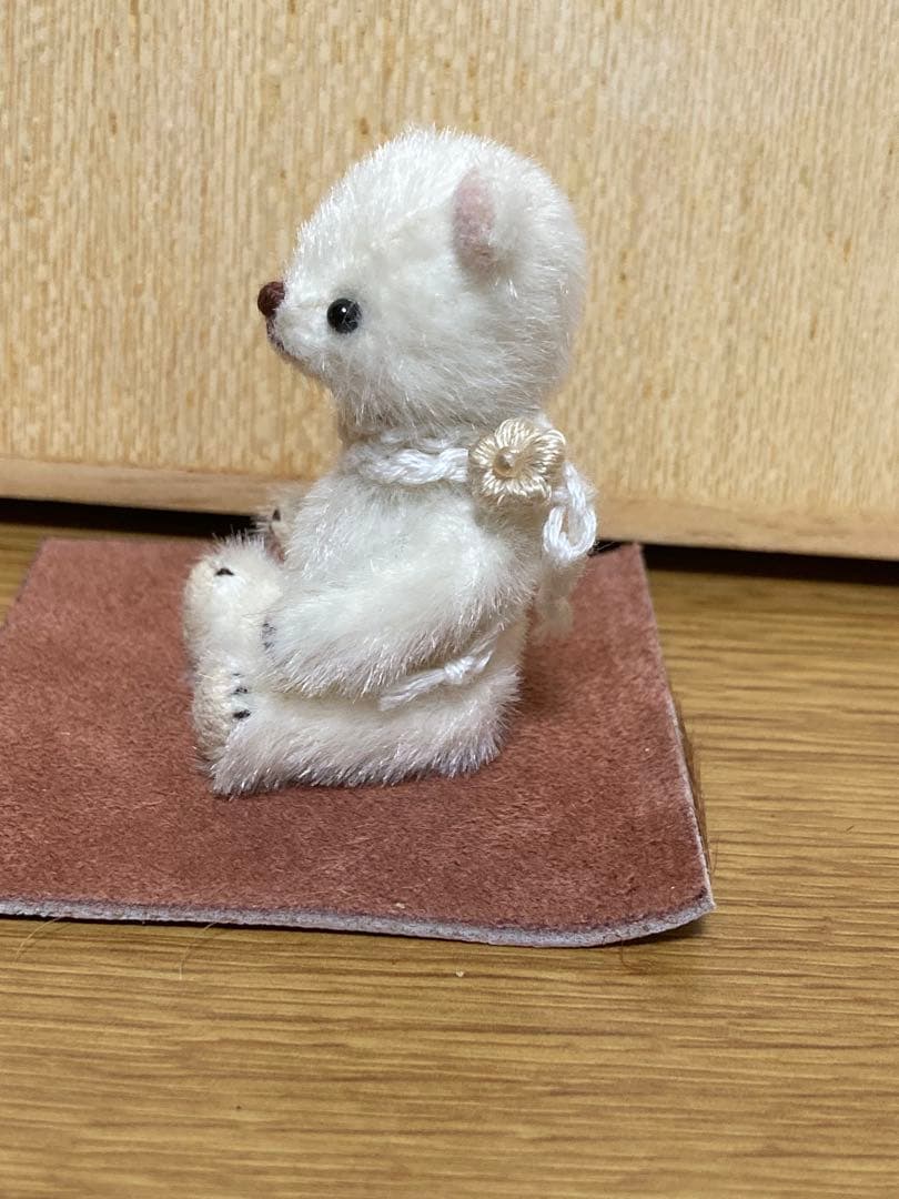 JH Bears 本田純子様 白いクマ テディベア ぬいぐるみ ミニチュア