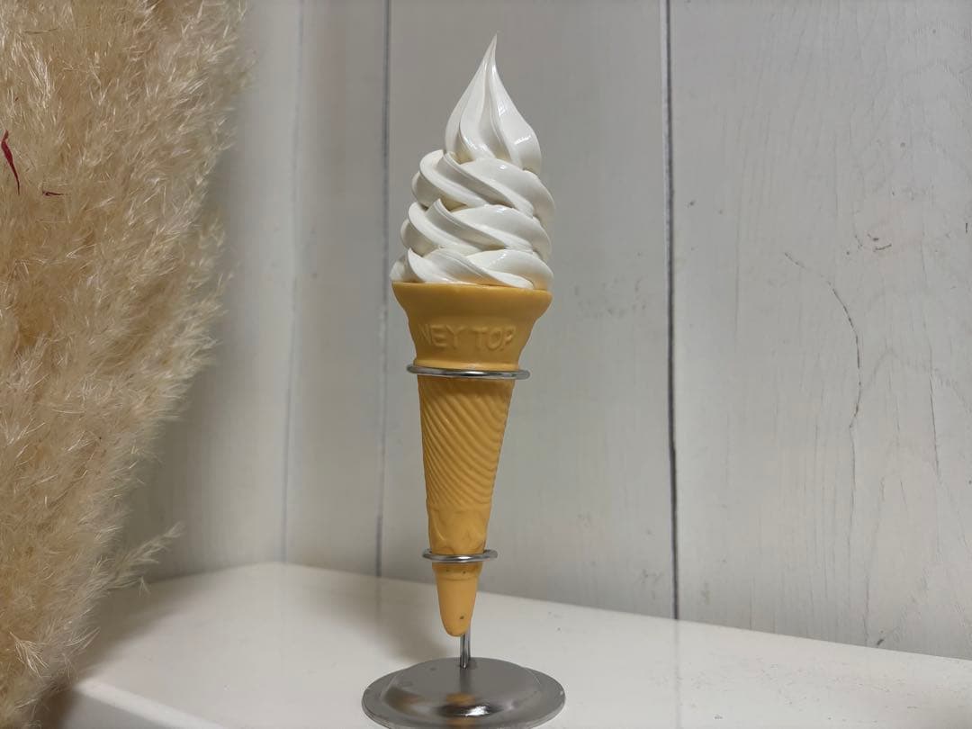 ソフトクリーム食品サンプル　バニラ、ミックス、チョコレート⚠️スタンドなし