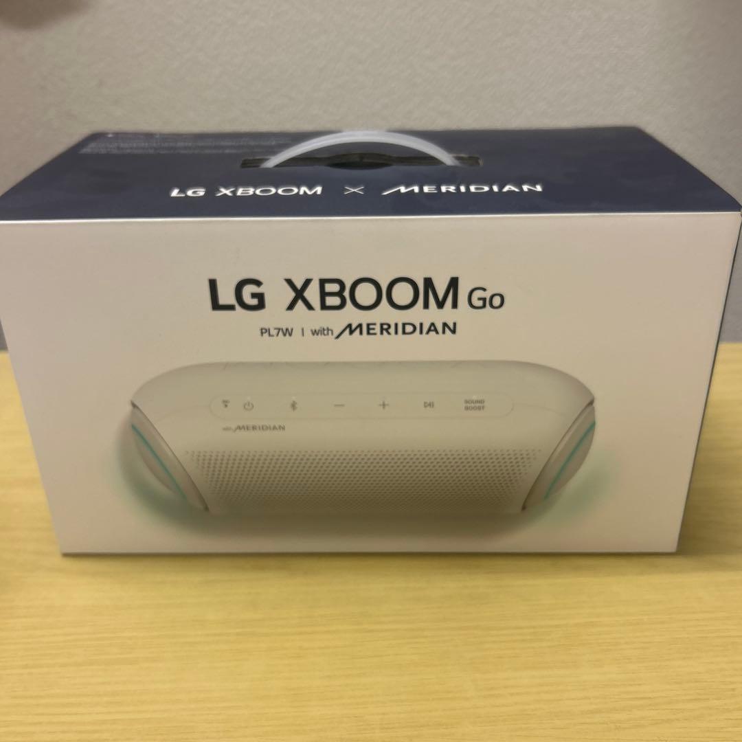 LG XBOOM Go PL7W 白　ワイヤレススピーカー