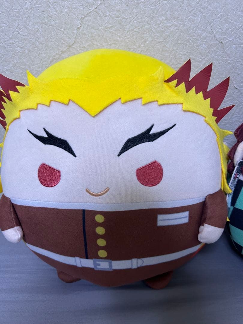 鬼滅の刃ふわコロりん　竈門炭治郎/煉獄杏寿郎BIGぬいぐるみ2種セット