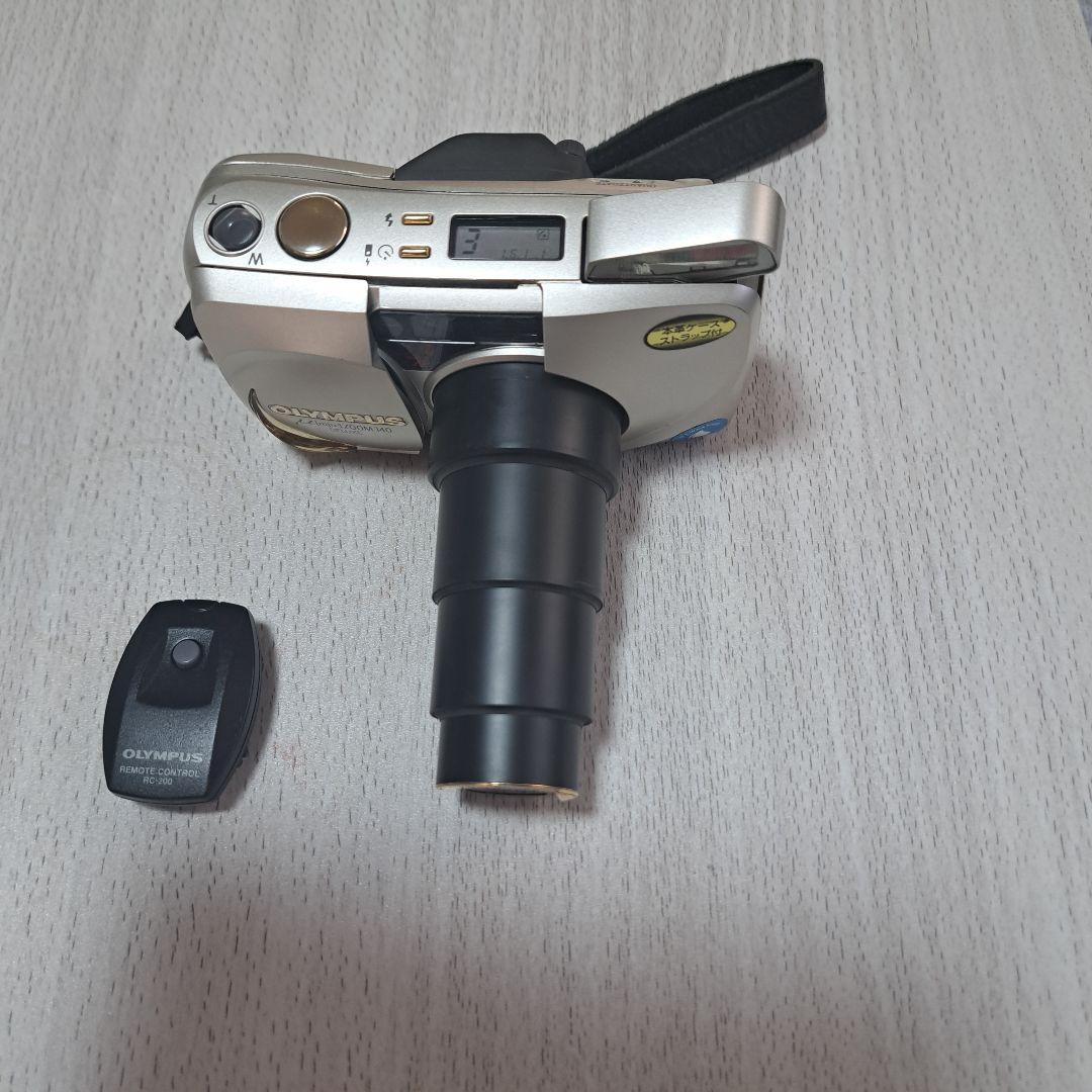 【動作OK】フィルムカメラOLYMPUS μ ZOOM 140 DELUXE