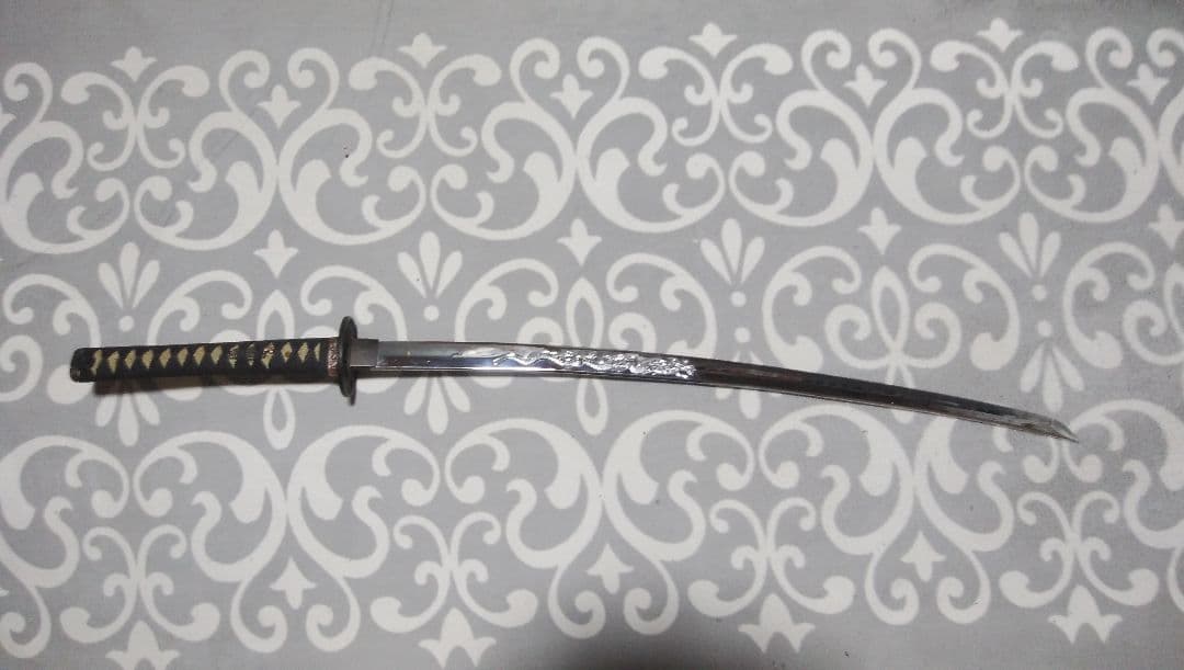 日本刀 大刀と小刀のセット模造刀(装飾品)