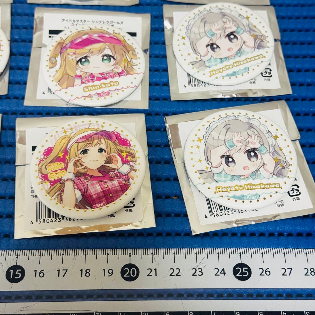 アイドルマスターシンデレラガールズ スイーツパラダイス 缶バッジ セット ょ