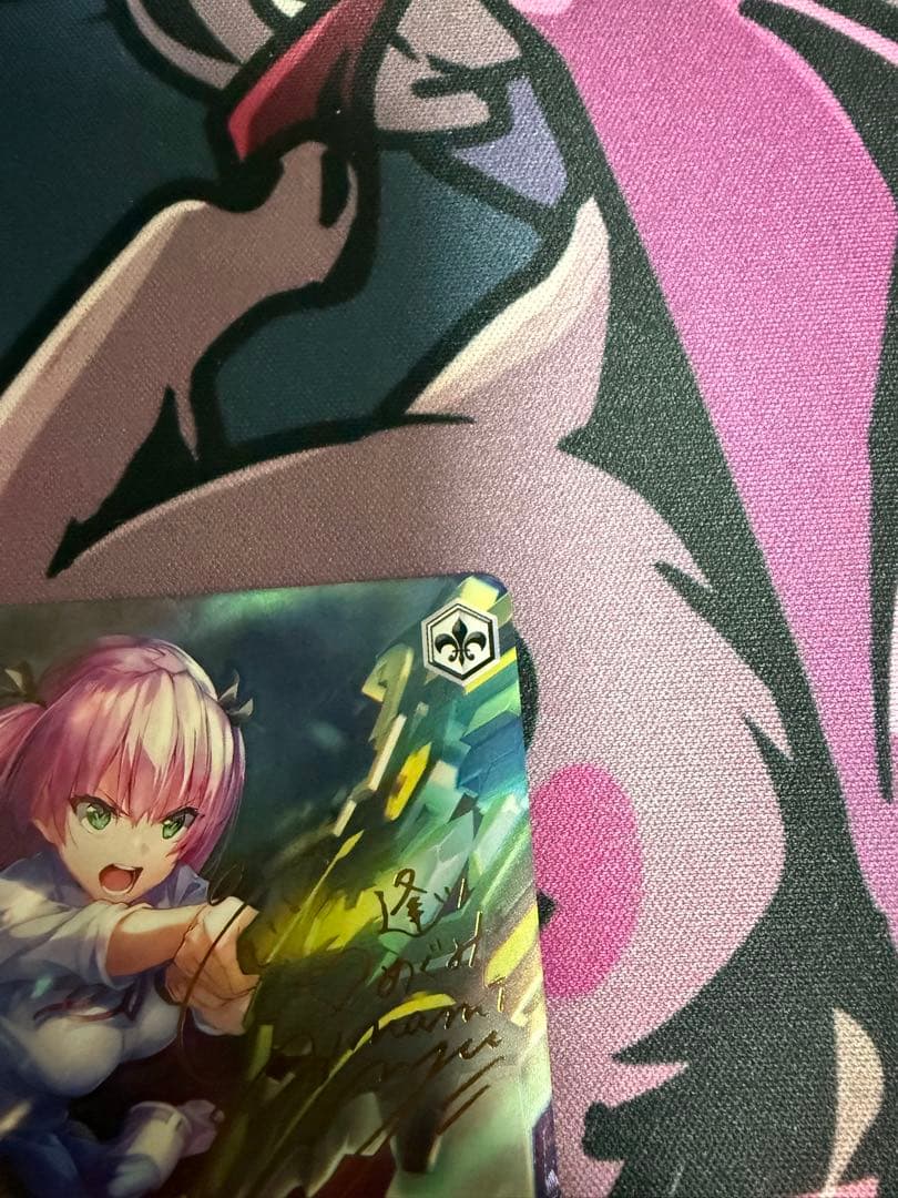 ヴァイス ヘブバン Ikki Burst Strike 逢川 めぐみ　サイン