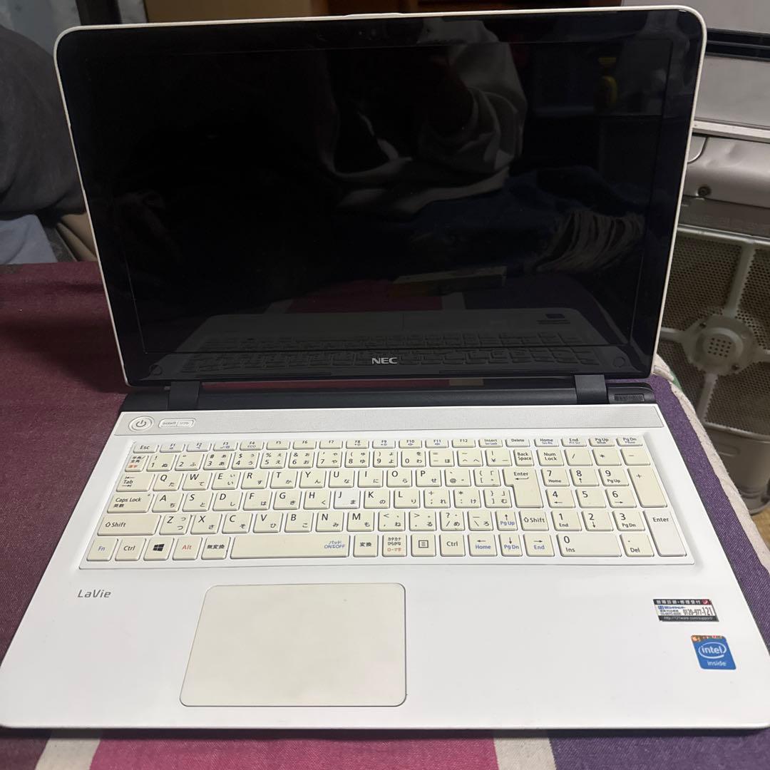 NEC LaVie ホワイトノートPC