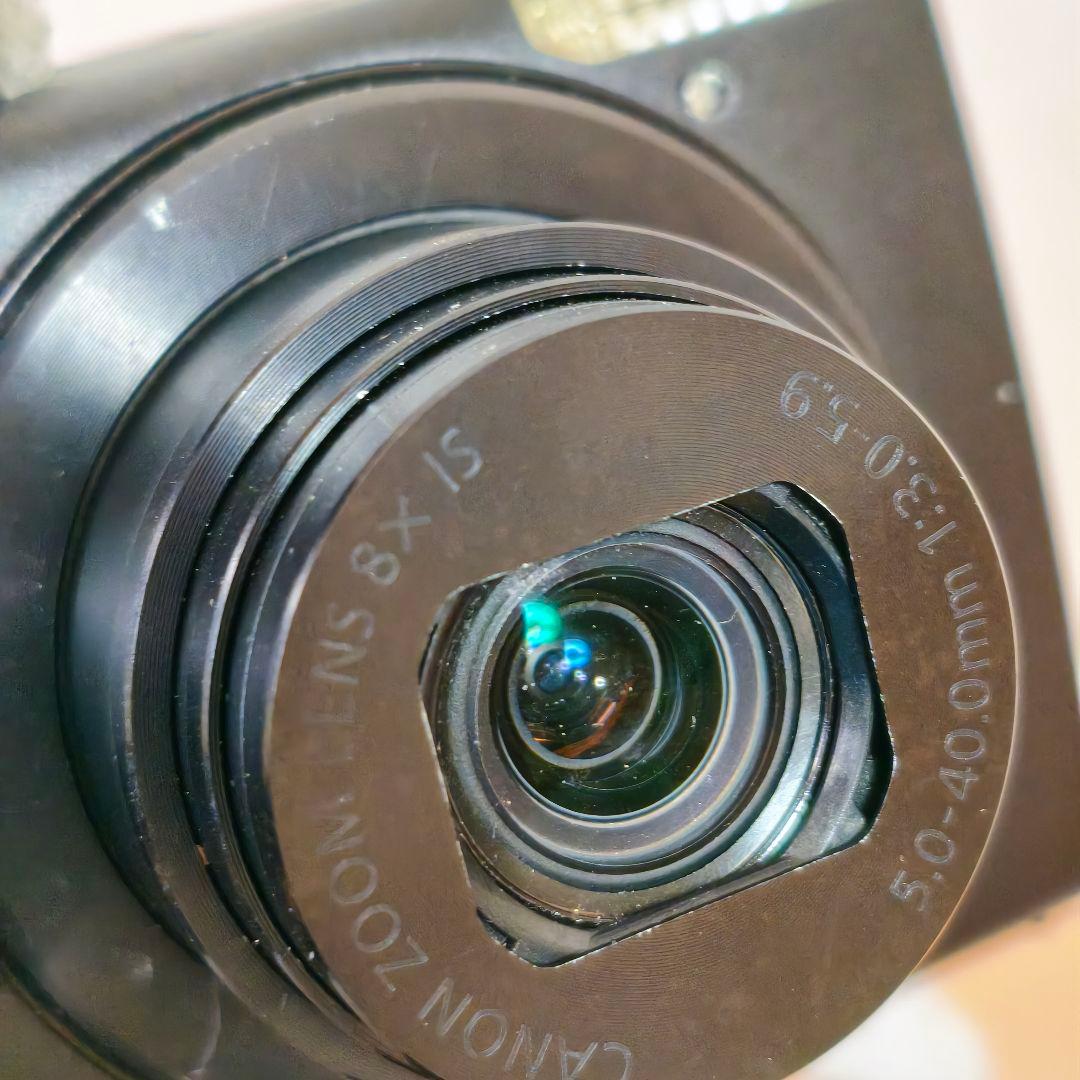 【訳あり】Canon IXY 600F ブラック デジカメ フルHD 動作確認済