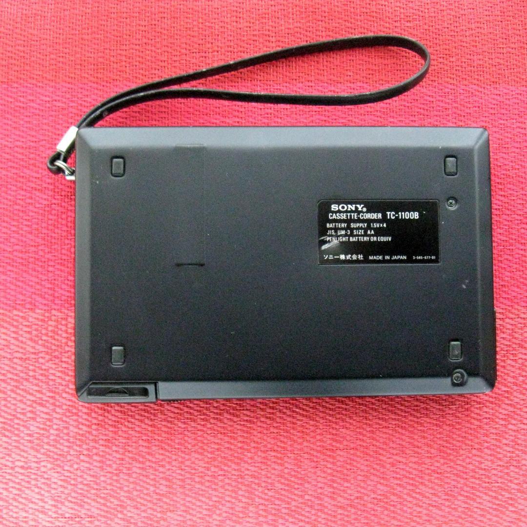 ☆　SONY カセットレコーダーTC-1100B