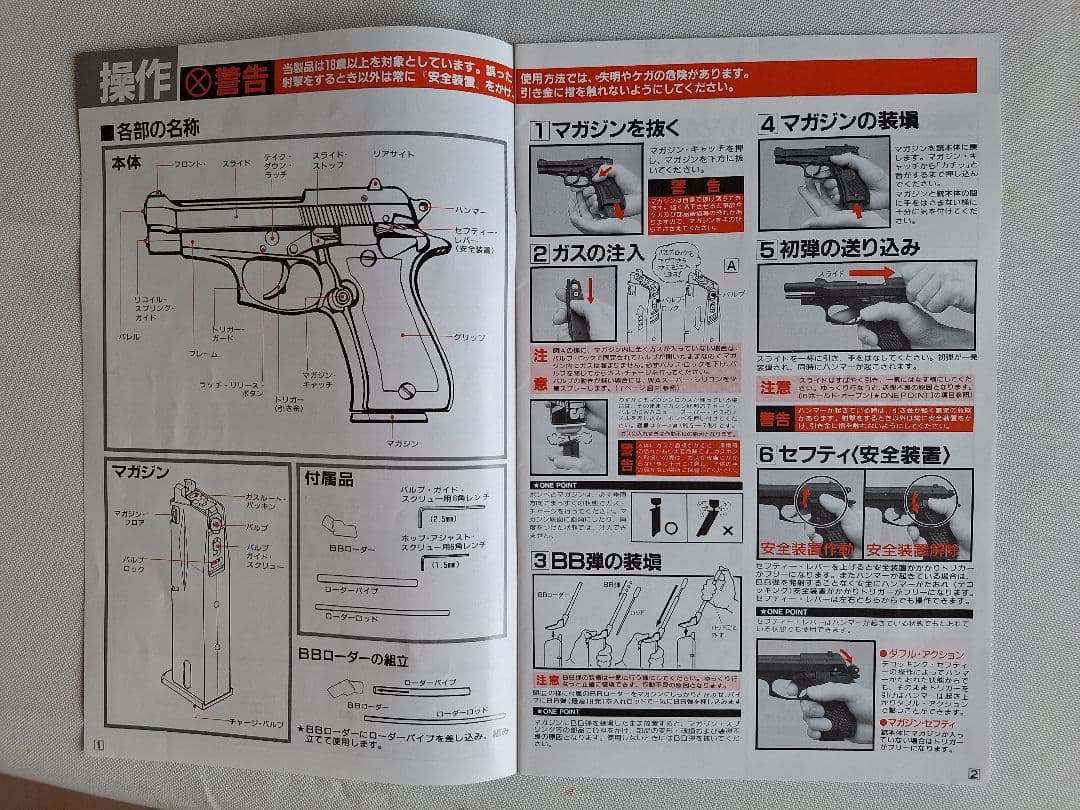 WESTERN ARMS M84F ガスガン