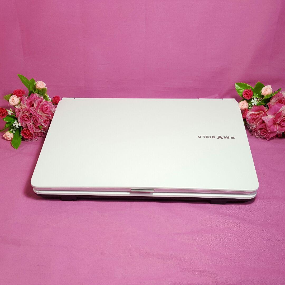 Windows10♠美品❥白色BIBLO❥メモリ4G❥大容量320G❥テンキ付き