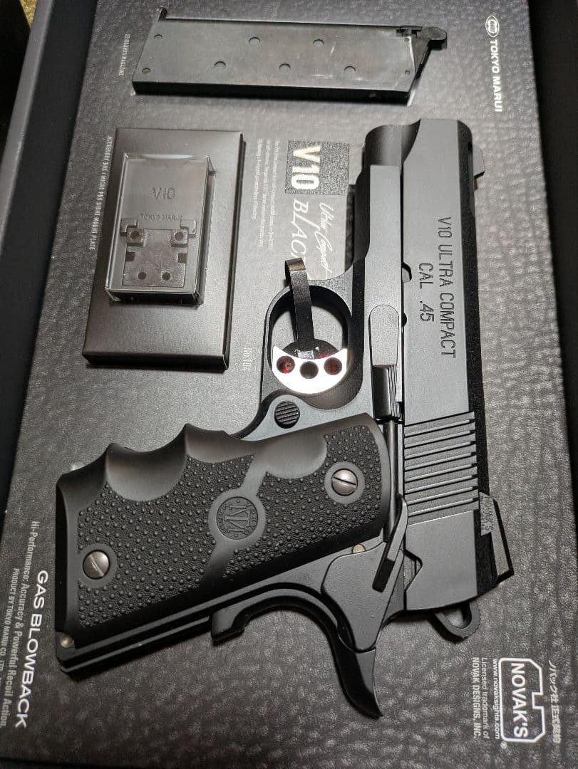 東京マルイ V10ウルトラコンパクト ブラック ガスガン