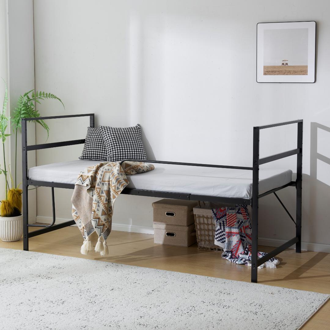 【高さ110cm】ロフトベッド パイプベッド シングル システムベッド 収納