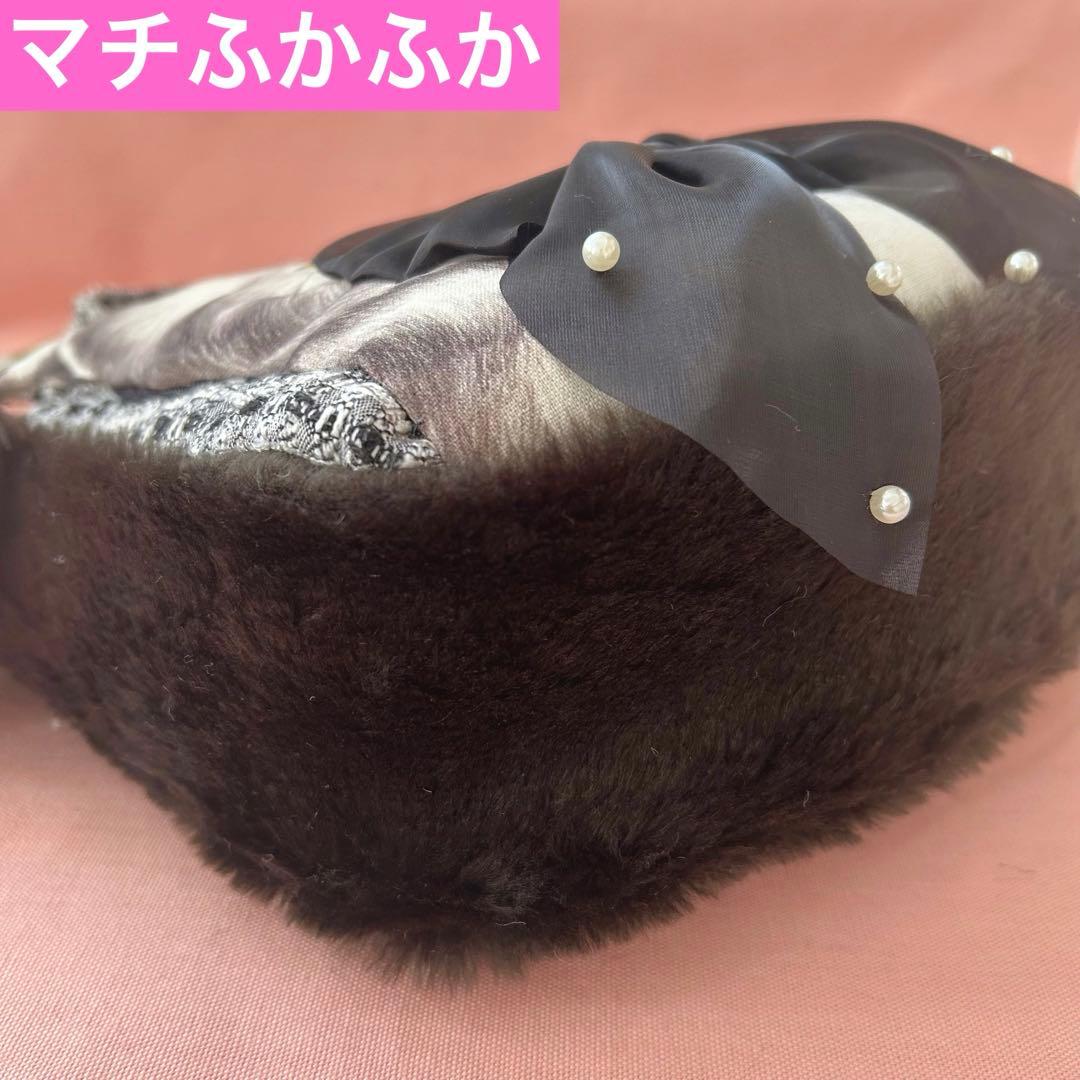 ゆ*ん様 ビッグさばニャン　コヤンイサムチョン　ツイード＆ラビットファー　トート