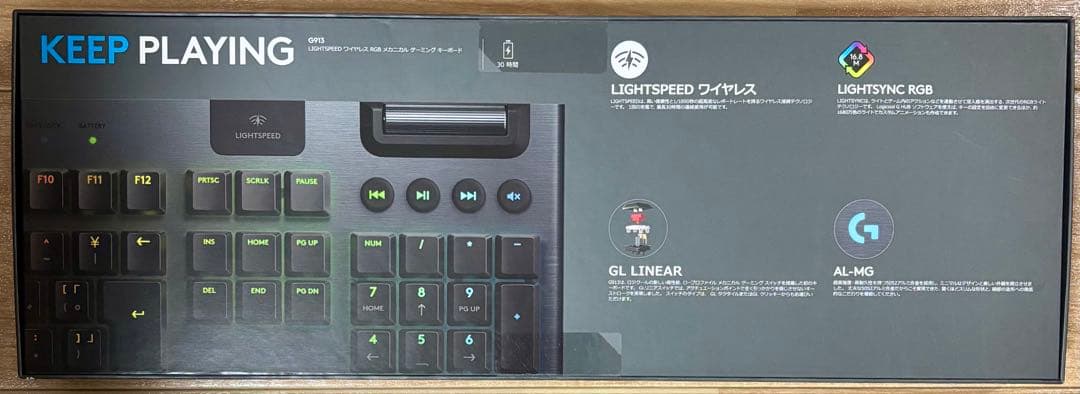 新品、未開封！　ロジクール　ゲーミングキーボード G913-LN キーボード
