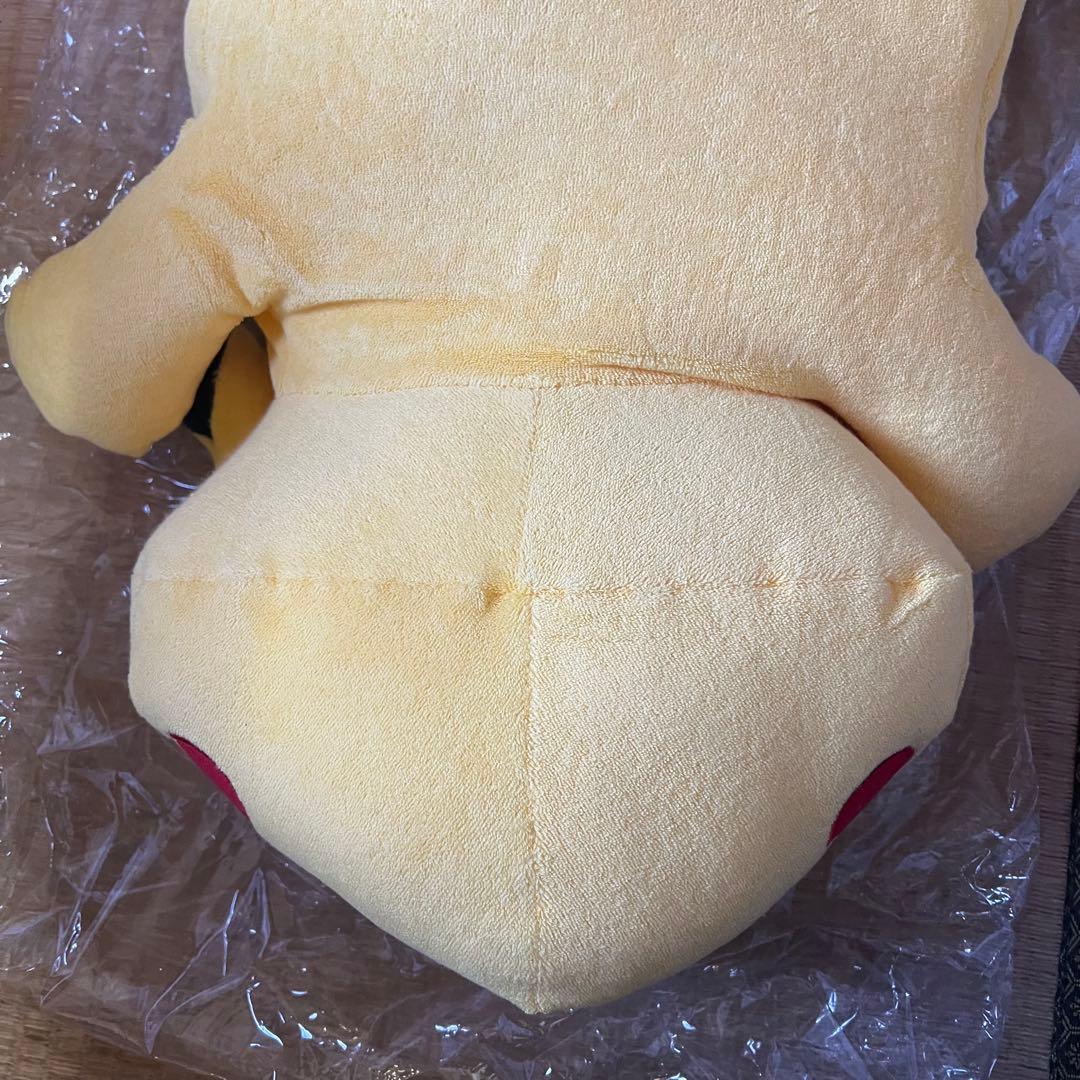 【タグ付き】おっきくなったくたくたピカチュウ　ぬいぐるみ　TOMY レトロ