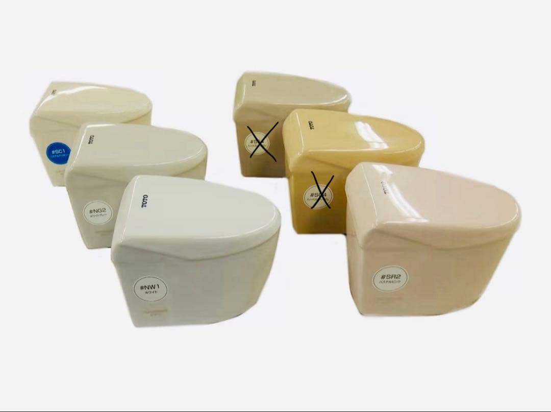 TOTO toto ミニチュア　トイレ　ネオレストA967 フィギュア　陶器