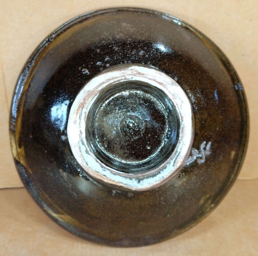 【本物保証】金城次郎 魚文皿 共箱 栞 壷屋焼 人間国宝 美品 w15cm超