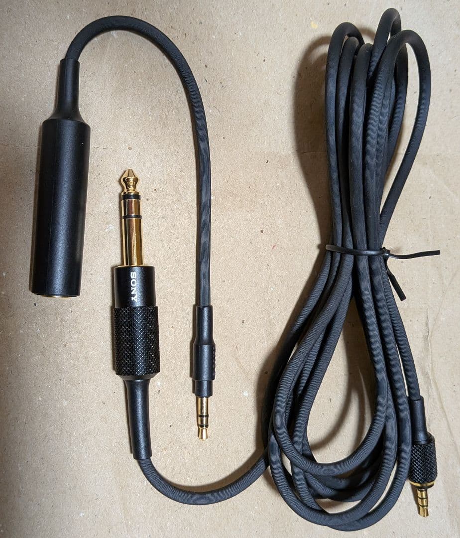 ヘッドホン SONY MDR-MV1 + MUC-S12NB1