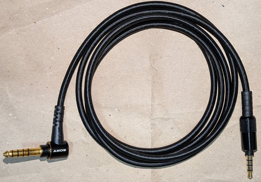 ヘッドホン SONY MDR-MV1 + MUC-S12NB1