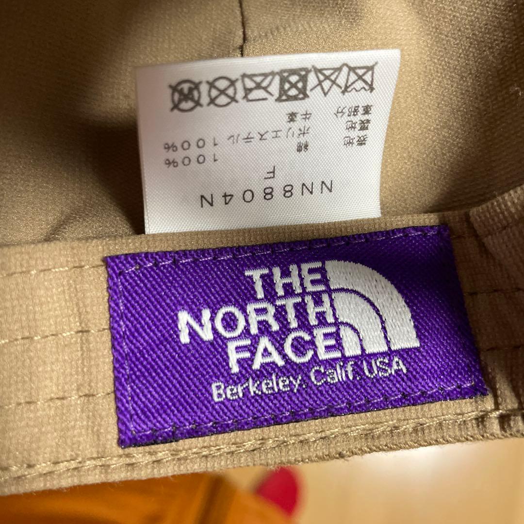 THE NORTH FACE スクエアロゴキャップ ベージュ
