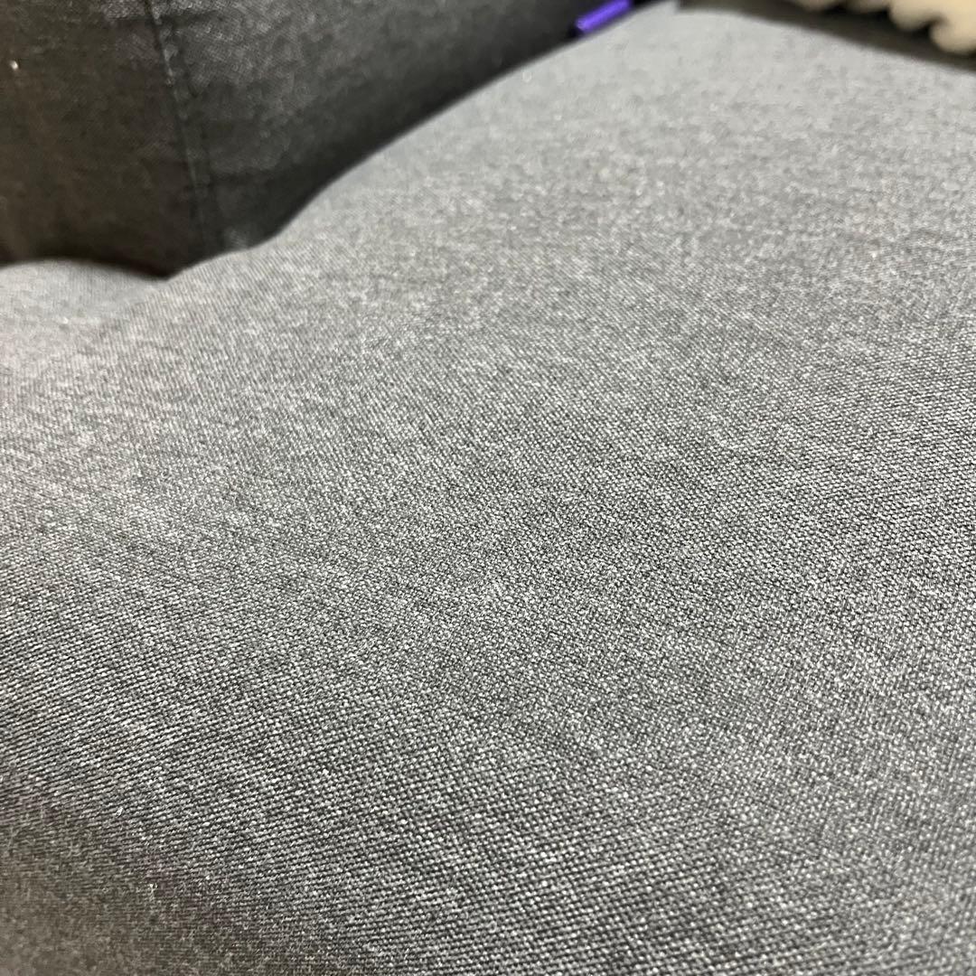 ダークグレー 2人掛けソファ　IKEA ヘムリングベビー
