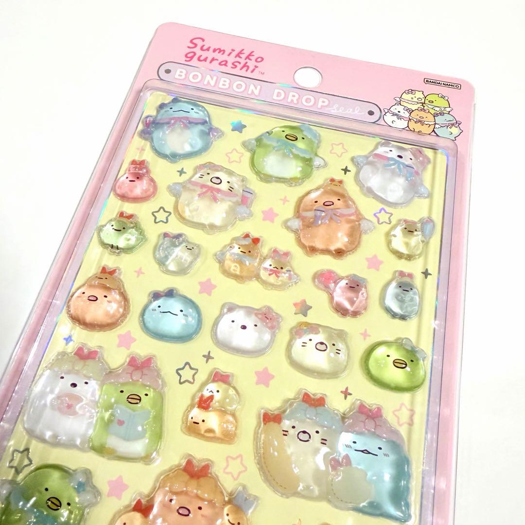 すみっコぐらし ボンボンドロップシール　正規品　2枚セット