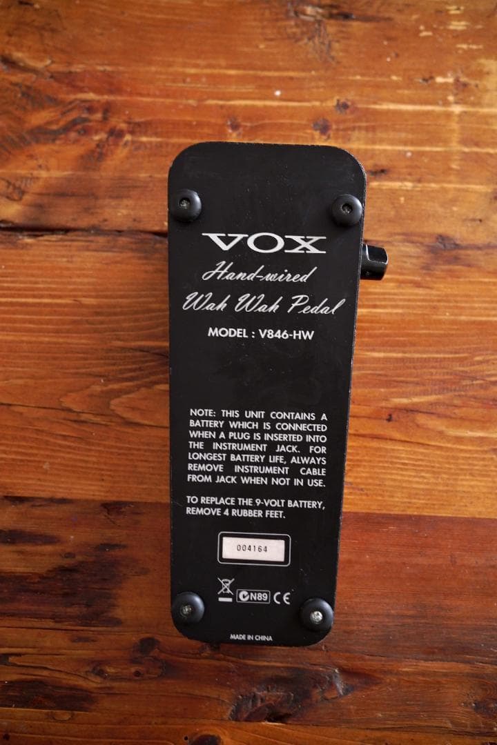 VOX V846-HW Wah Pedal MOD品 ワウペダル