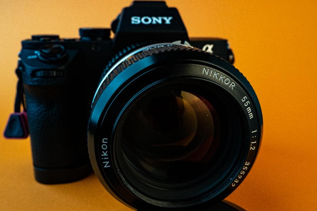 「極美品・新品同様」ニコンNikkor 55mm f1.2非Ai