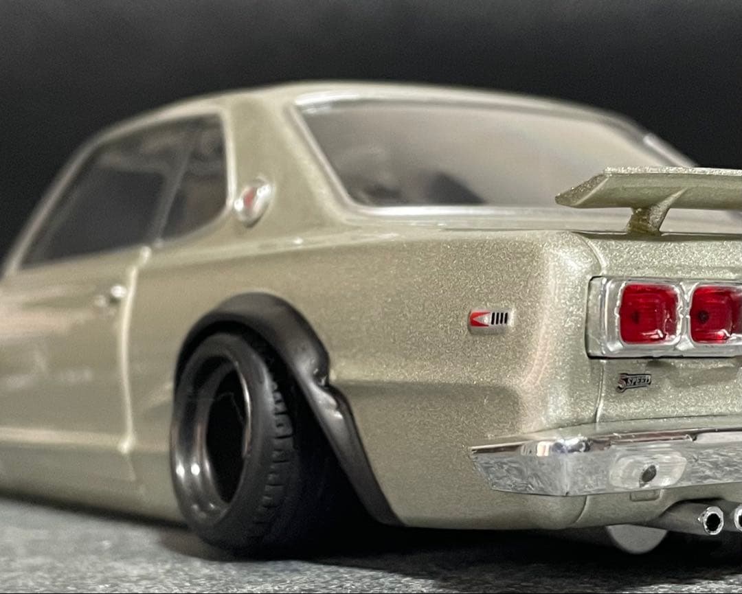 1/24 アシェット 国産名車 スカイラインGT-R ハコスカ 改造車 カスタム
