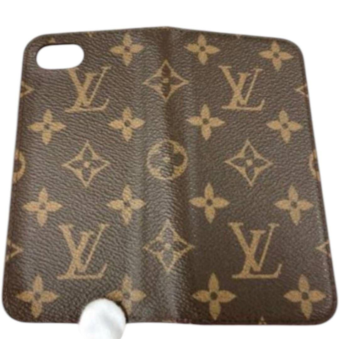 正規品✨ルイヴィトン モノグラム フォリオiPhone7/8/SE 手帳型ケース