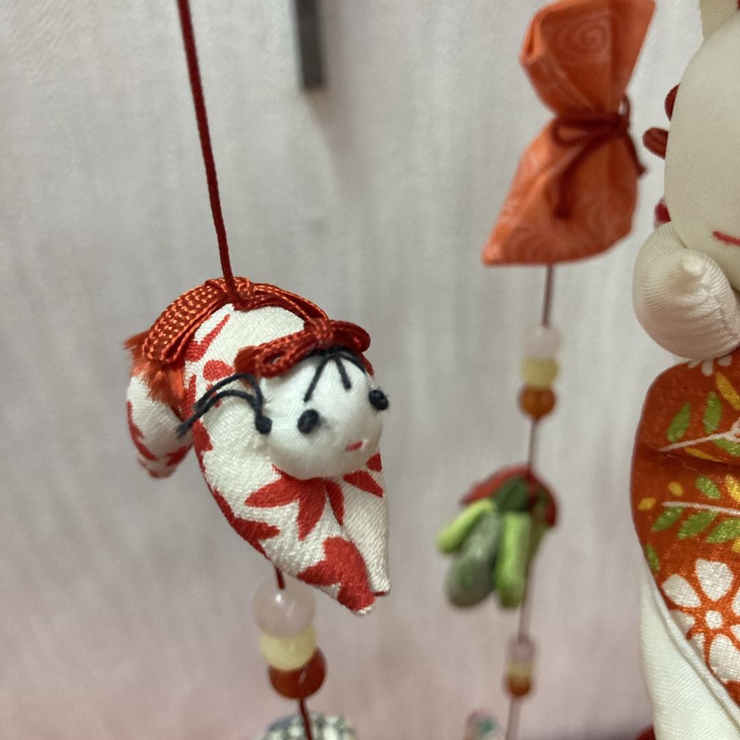 No.7 正絹つるし雛　雛人形吊るし飾り　雛祭り吊るし雛　3月ひな祭り