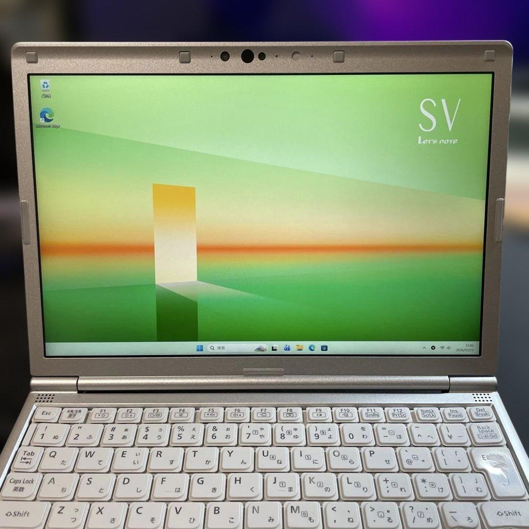 Panasonic Let's note CF-SV1 ジャンク2台セット