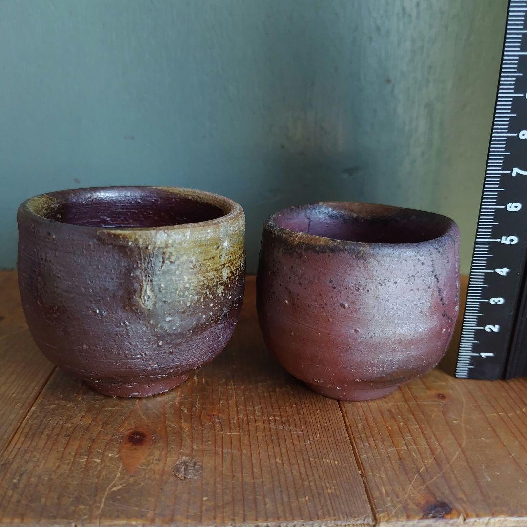 備前焼　徳利とぐい呑セット　物故作家佐藤圭秀　岡山伝統工芸品　酒器　共箱