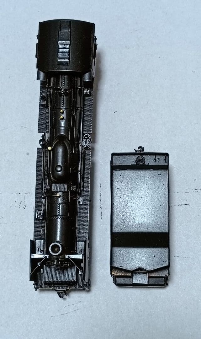 HOゲージ 宮沢模型 Ｃ57蒸気機関車 カンモーター、メンテナンス済