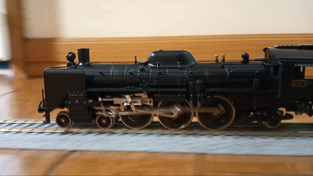 HOゲージ 宮沢模型 Ｃ57蒸気機関車 カンモーター、メンテナンス済