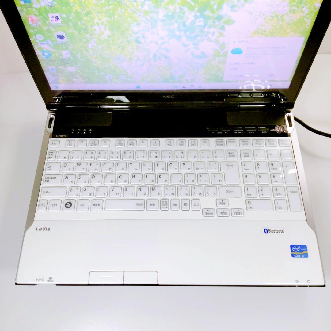 動作良好 NEC i7 メモリ8 SSD256 Win11 Office ＊1