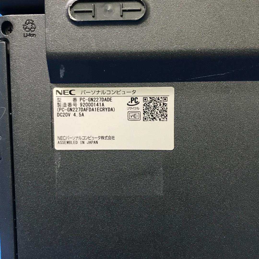 その他ノートPC本体 NEC PC - GN227DADE-G-i7-8G-64