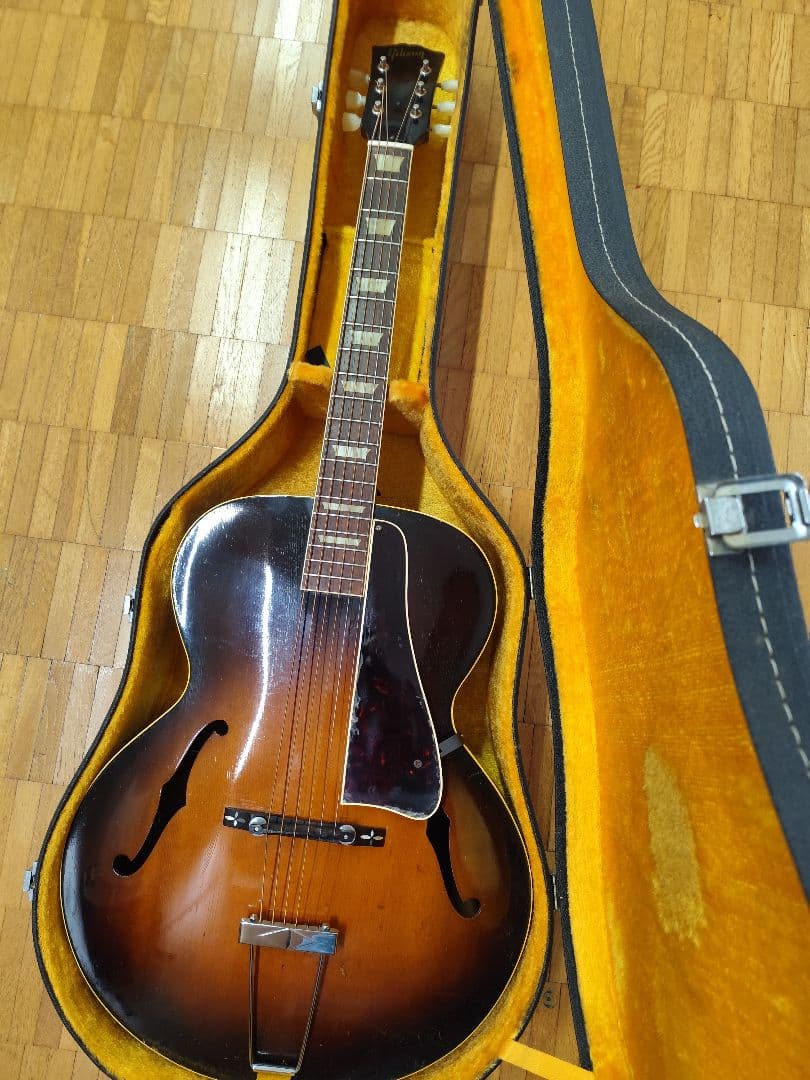 Gibson L50 アーチトップギター（1950年代）PU付き