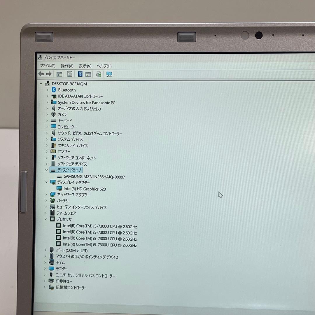 Panasonic Let's Note CFSZ6-2 i5 LTEモデル