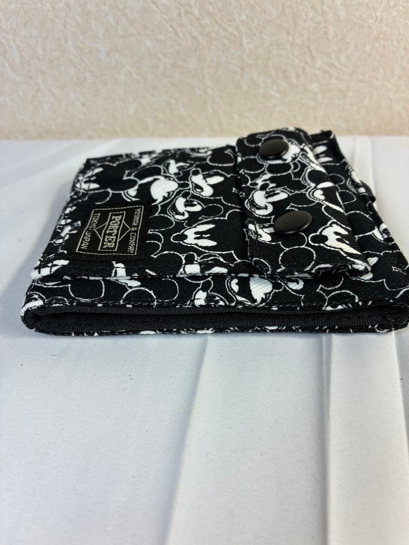 [未使用品] PORTER BEAMS ミッキー コラボ 2つ折り財布 レア