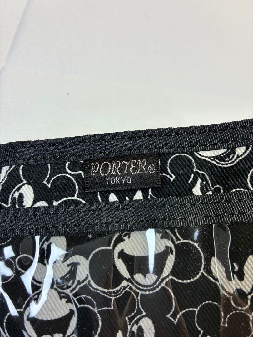[未使用品] PORTER BEAMS ミッキー コラボ 2つ折り財布 レア